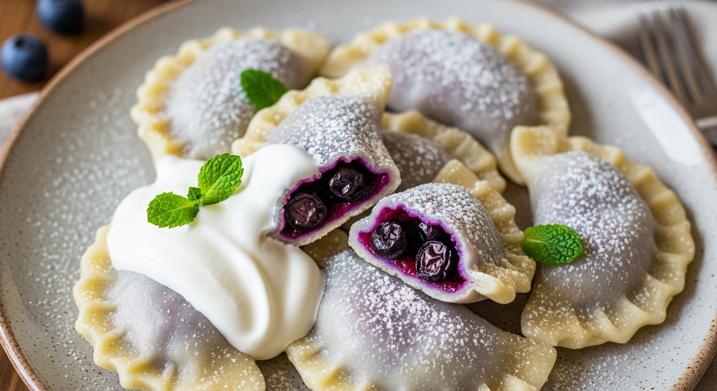 blueberry dumplings